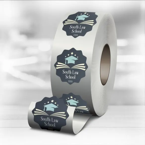 SemiGloss Roll Labels | Luis Hall Designs